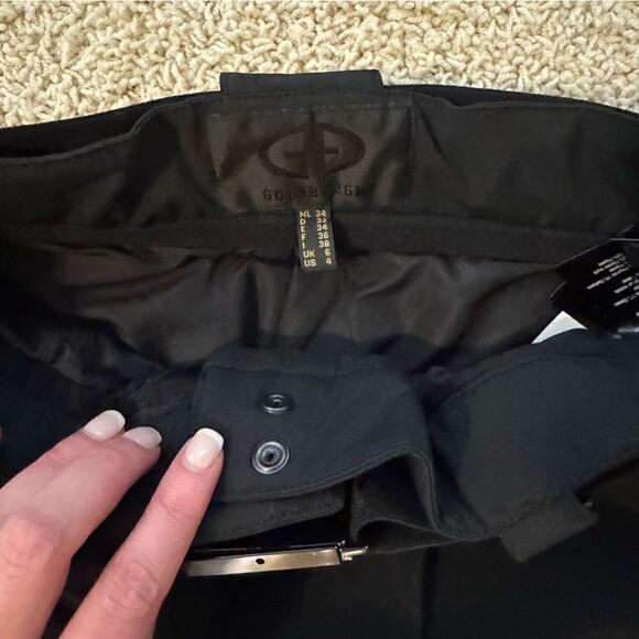 Goldbergh Adventure Ski Pants Black Womens US 4 Wide Leg Snow Pants - Picture 7 of 8